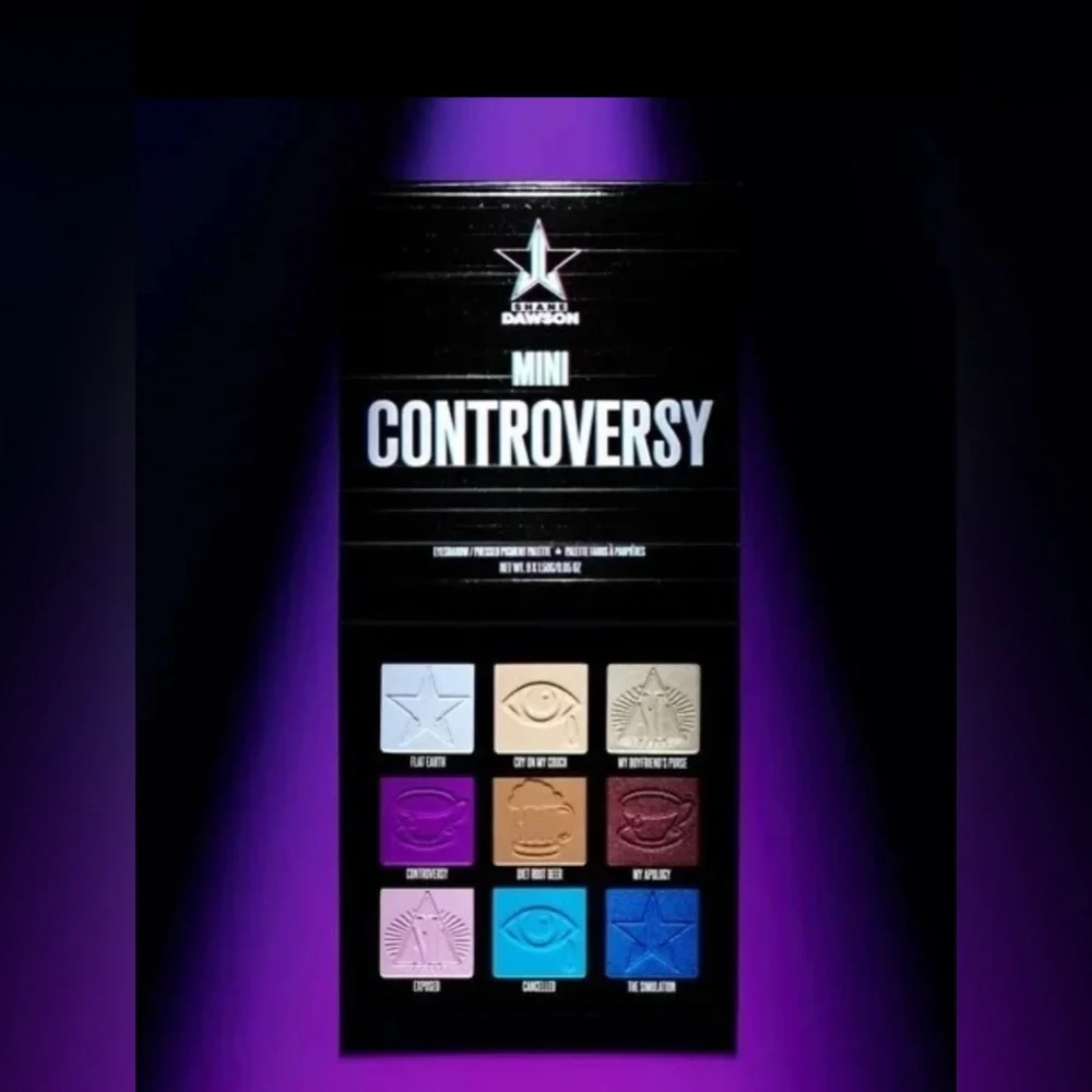Jeffree Star x Shane Dawson Mini Controversy Palette - Emerald Edition NIB